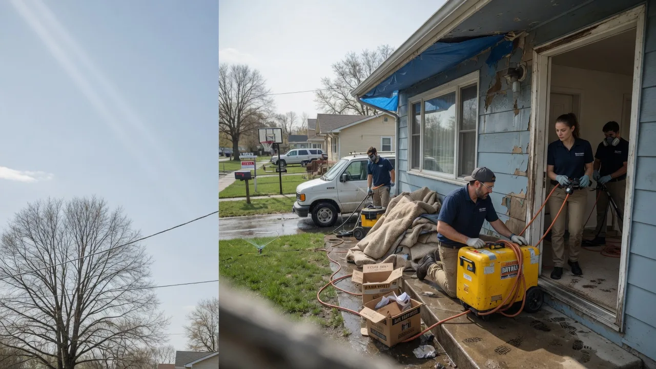 Basement Flood Cleanup in Schnecksville, PA near me